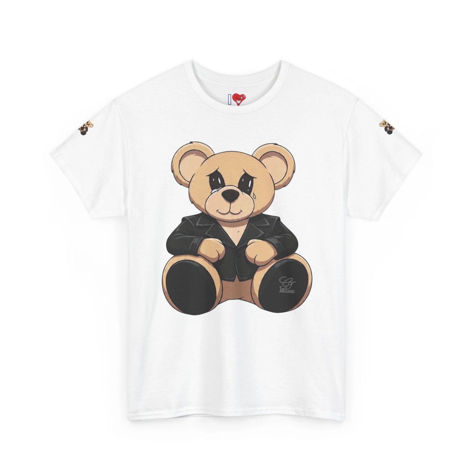 Teddy Bear Graphic Tee | Cute Bear in Jacket T-Shirt by GT Artland