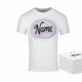 Custom TSHIRT CUSTOM SCRIPT CURSiVE SWAG ANY NAME Any COLORS By GT ARTLAND ❤️ 💙
