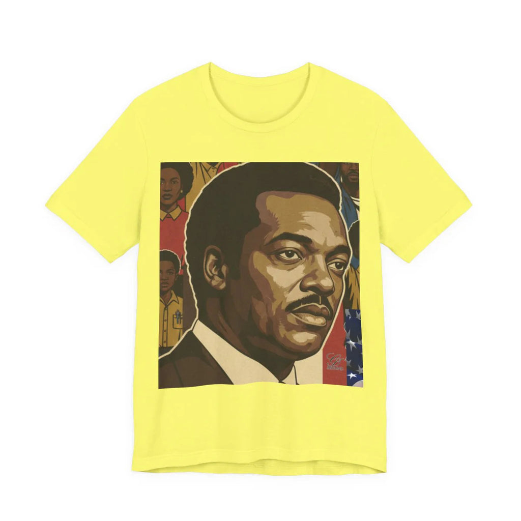 Jesse Jackson Legacy Tribute 1941-2026 Afro Style Unisex Jersey Short Sleeve