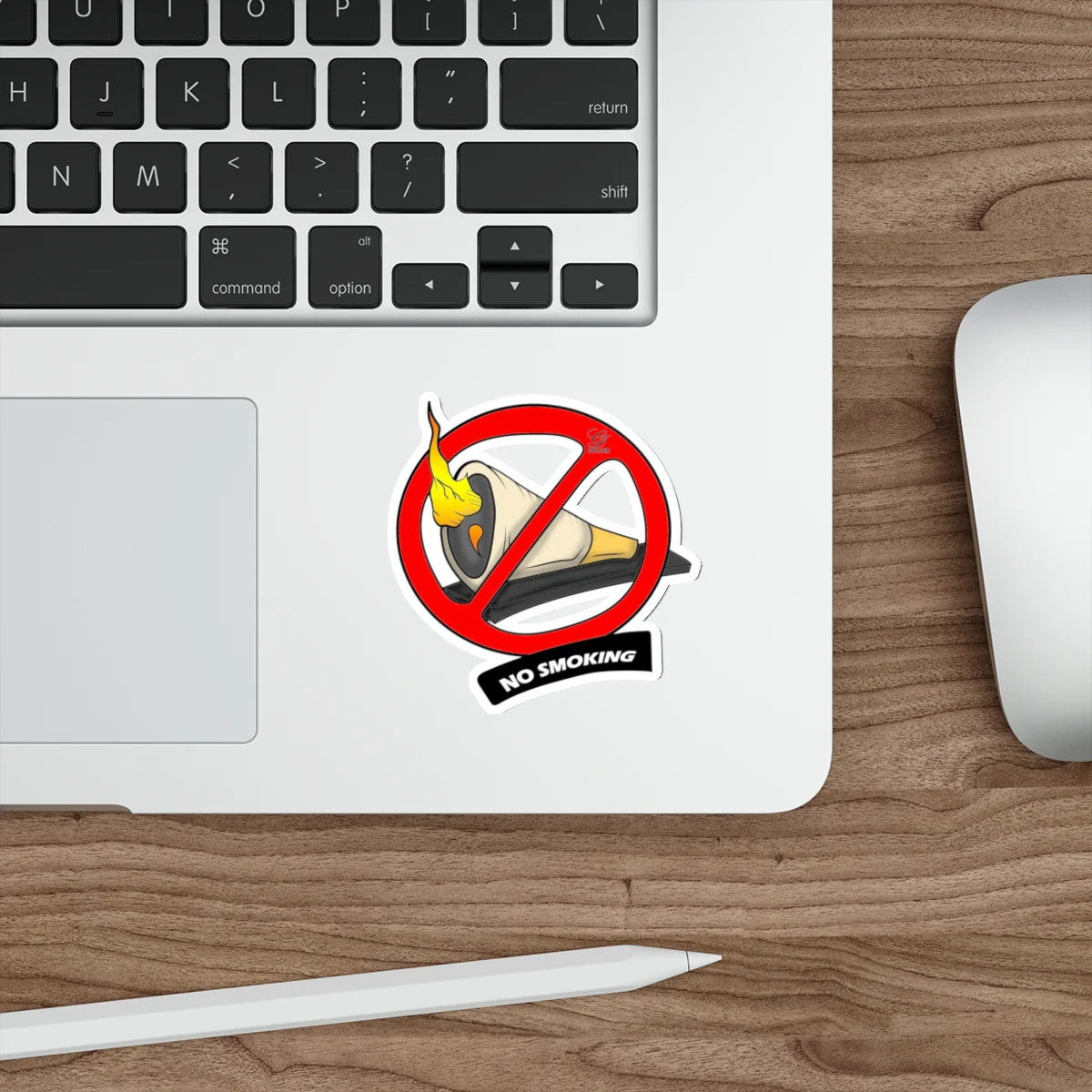 No Smoking Die-Cut Stickers by GT Artland