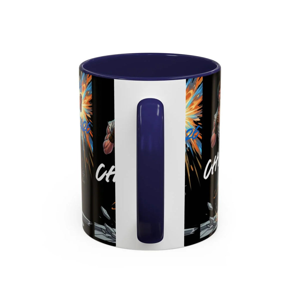Chuck Norris Kick Poster Accent Coffee Mug (11, 15oz) by GT artland