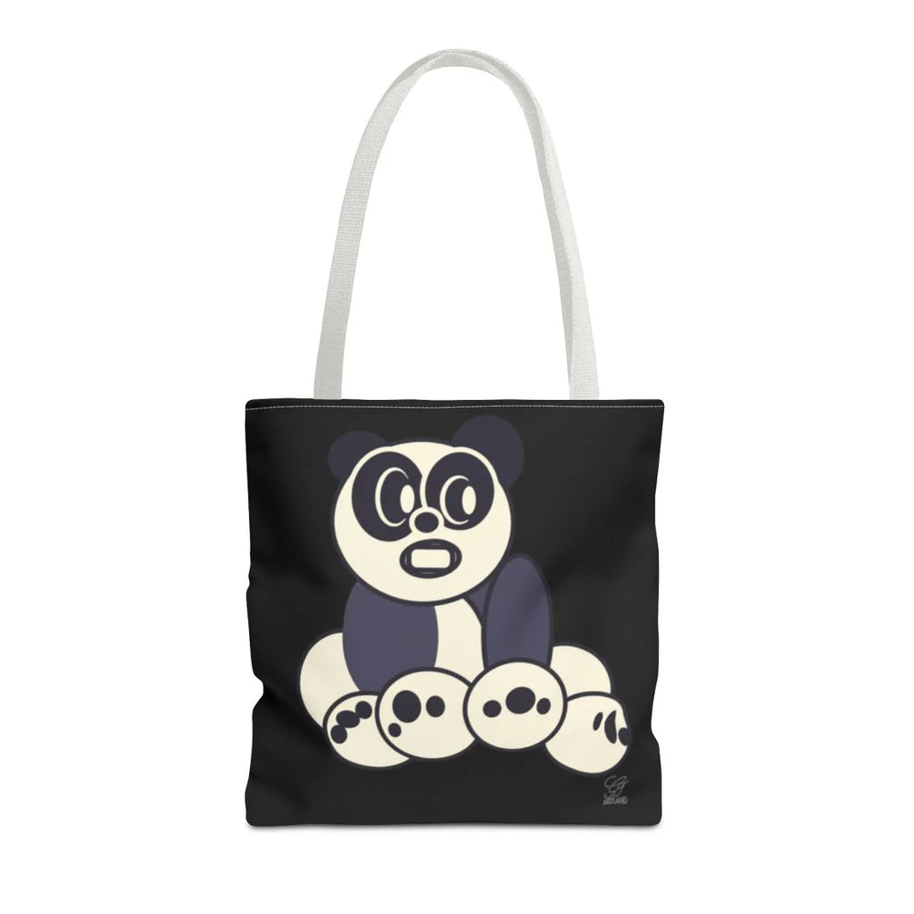 Urban Panda GT Blackout Designer Tote Bag Designer | All-Over Print by GT