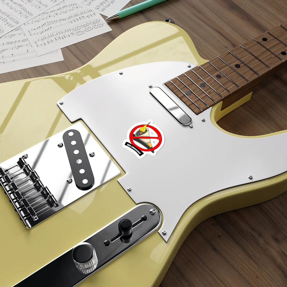 No Smoking Die-Cut Stickers by GT Artland