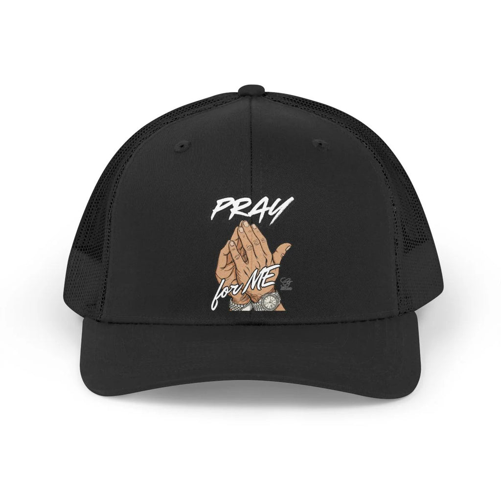 Pray For Me Classic Designer Trucker Retro Hat by GT Artland