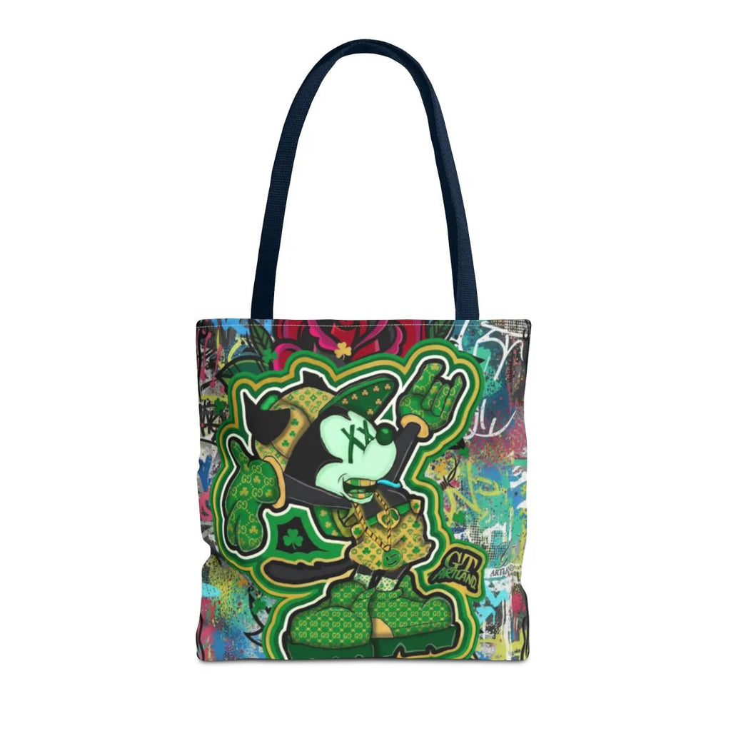 Designer Mouse Urban Legend Splash Tote Bag Designer | All-Over Print by GT