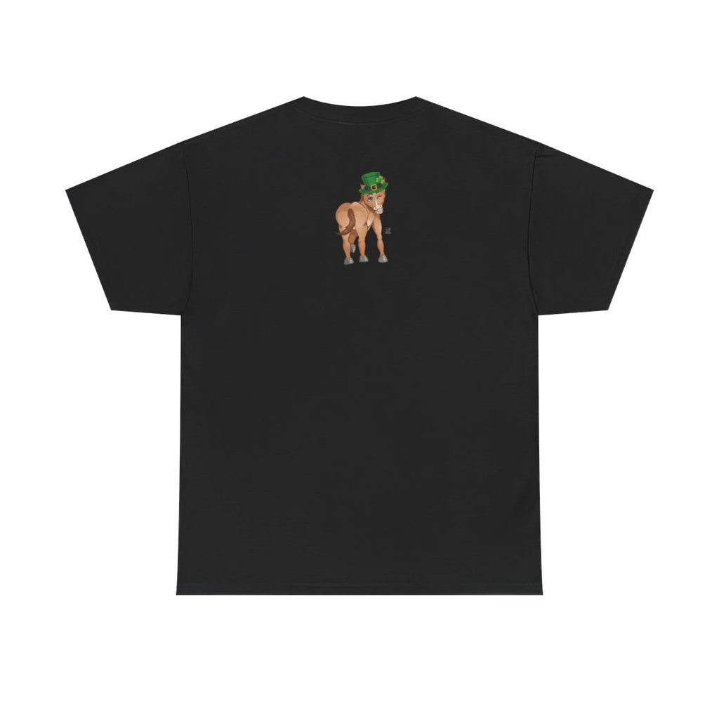 Year Of The Horse St Patricks Leprechaun Theme Unisex Heavy Cotton Tee BY GT