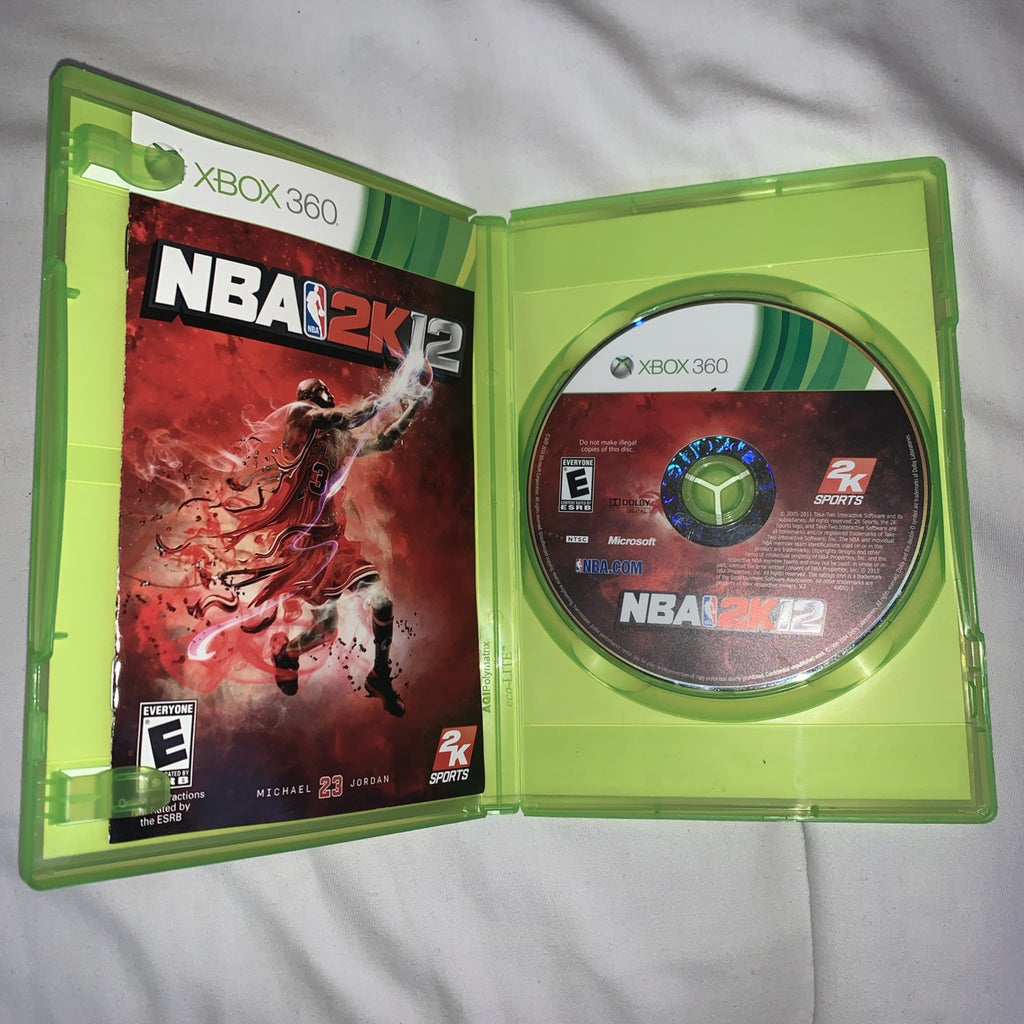 NBA 2K12 (Microsoft Xbox 360, 2011)