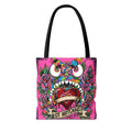 Colorful Gape Tattoo Monster Heart Tote Bag Designer Pinky Edition | All-Over