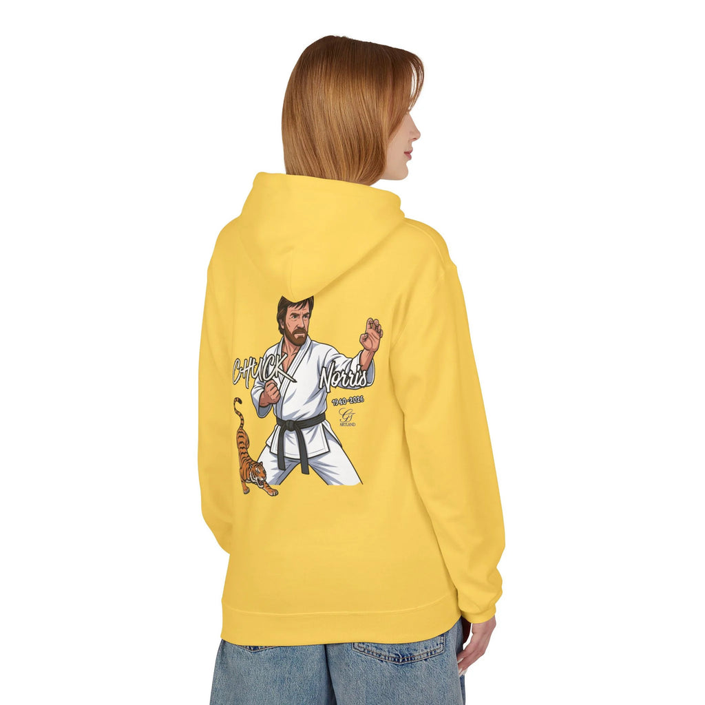 Chuck Norris Karate Hoodie | Martial Arts, Tiger Illustration by GT Artland