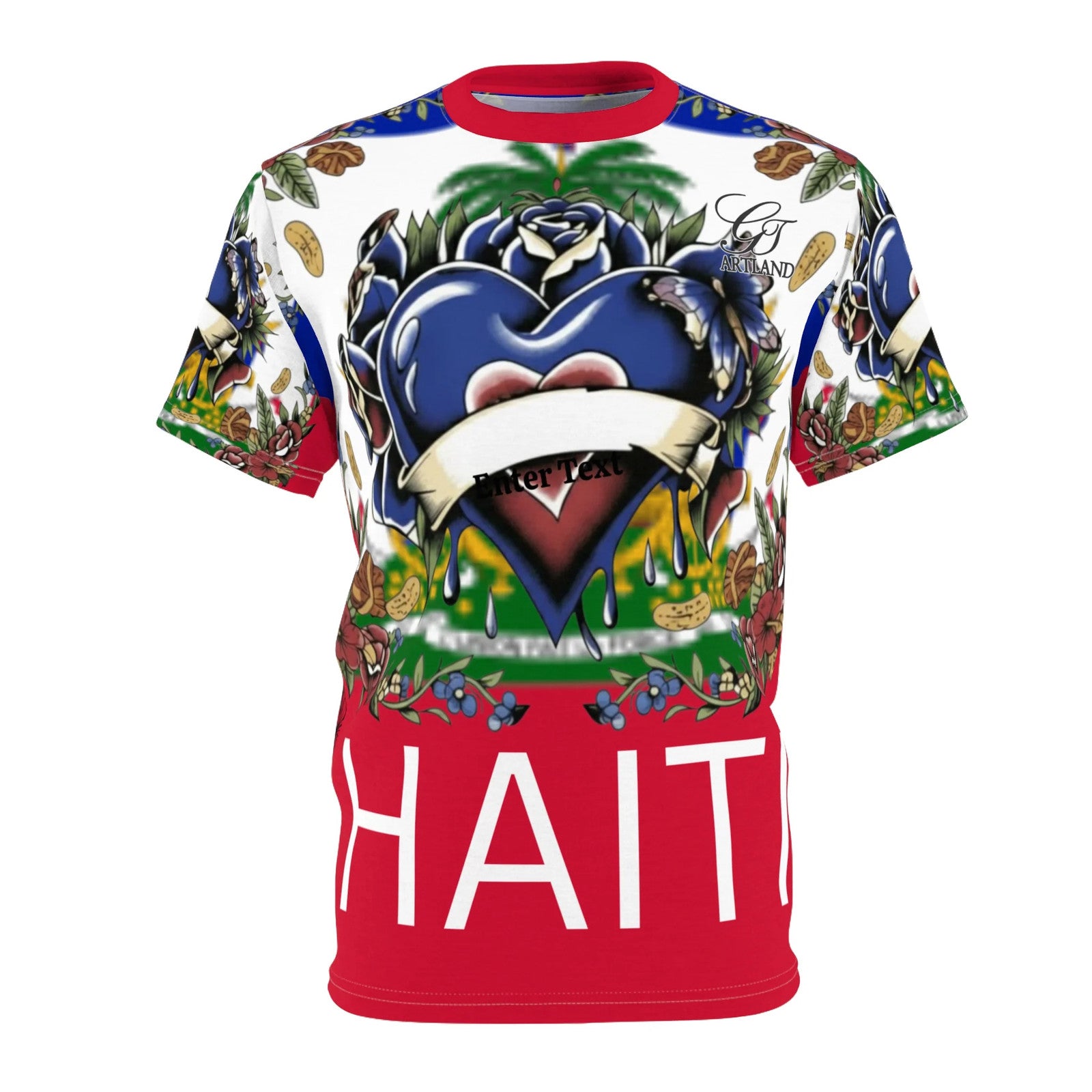Haitian Pride Designer Deluxe Haitian Flagged Style for GT Artland