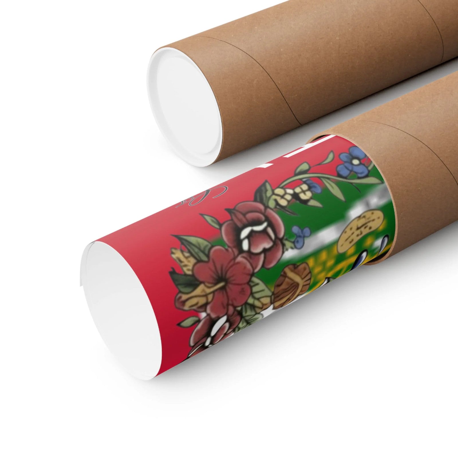 Haitian Pride Urban Designer Poster | Matte Vertical Posters by GT Artland