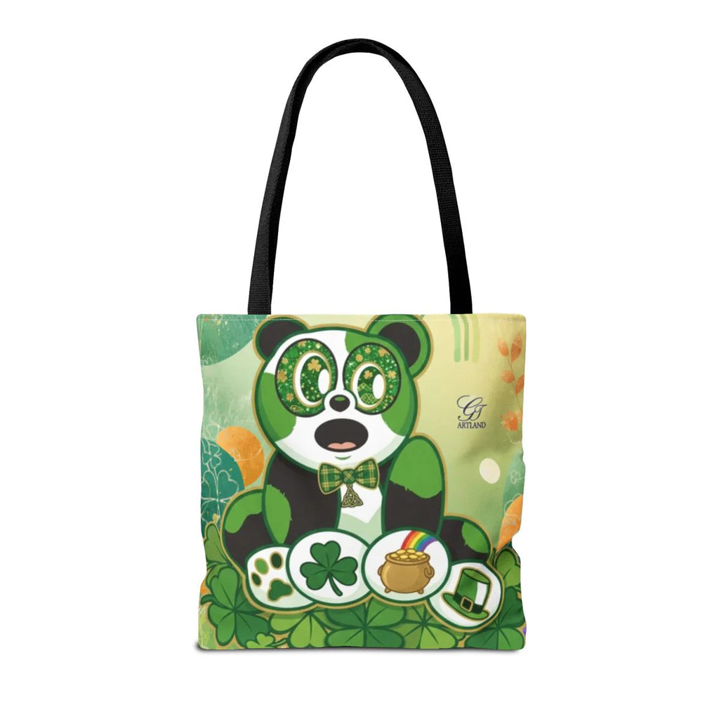 Irish Panda Urban Swag Designer Tote Bag by GT Artland