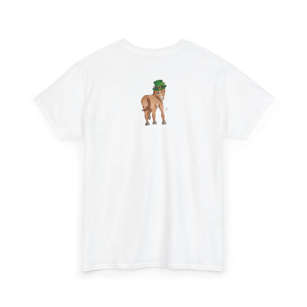 Year Of The Horse St Patricks Leprechaun Theme Unisex Heavy Cotton Tee BY GT