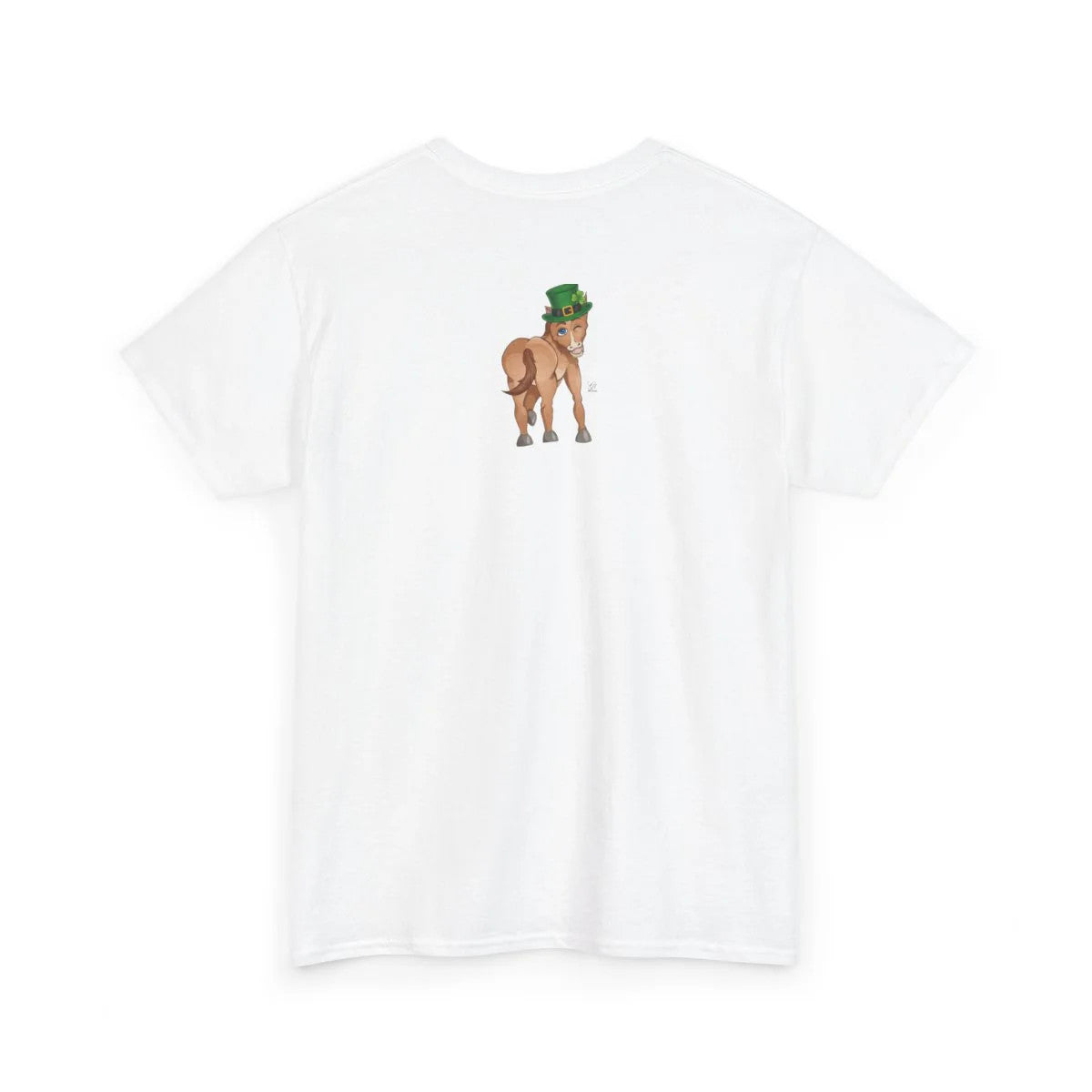 Year Of The Horse St Patricks Leprechaun Theme Unisex Heavy Cotton Tee BY GT