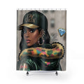 City Queen Shower Curtain -Bathroom