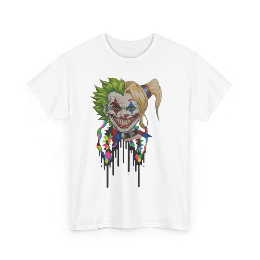 Joker n harley 2 face gape drip designer Unisex Heavy Cotton Tee BY GT ARTLAND