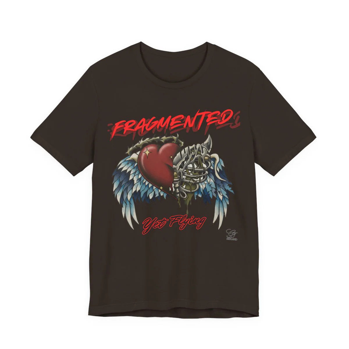 Fragmented Yet Flying Motivational Unisex Jersey Short Sleeve Tee