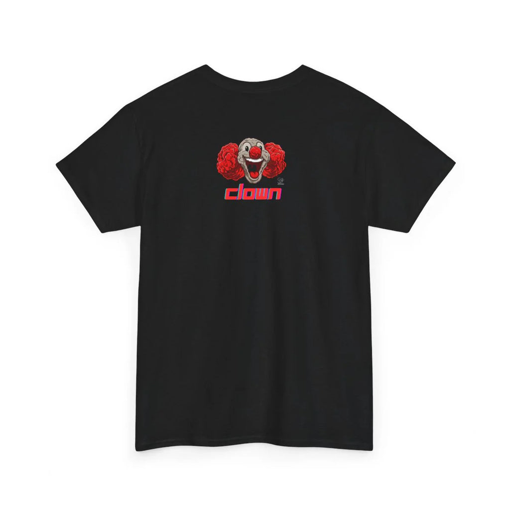 Clown Smoke Designer Style Unisex Heavy Cotton Tee by GT Artland