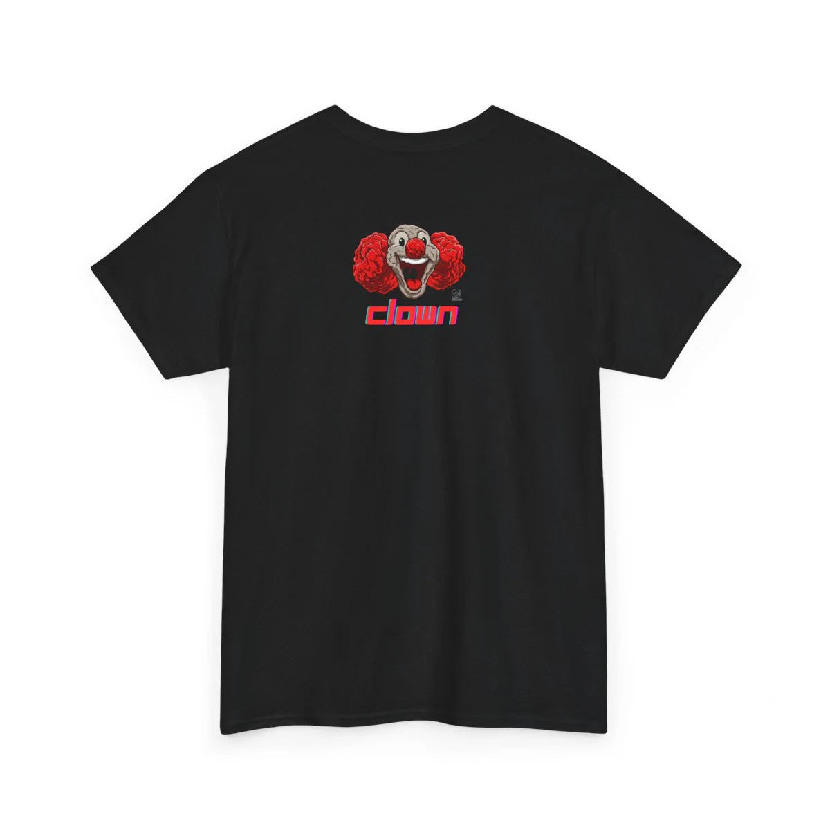 Clown Smoke Designer Style Unisex Heavy Cotton Tee by GT Artland