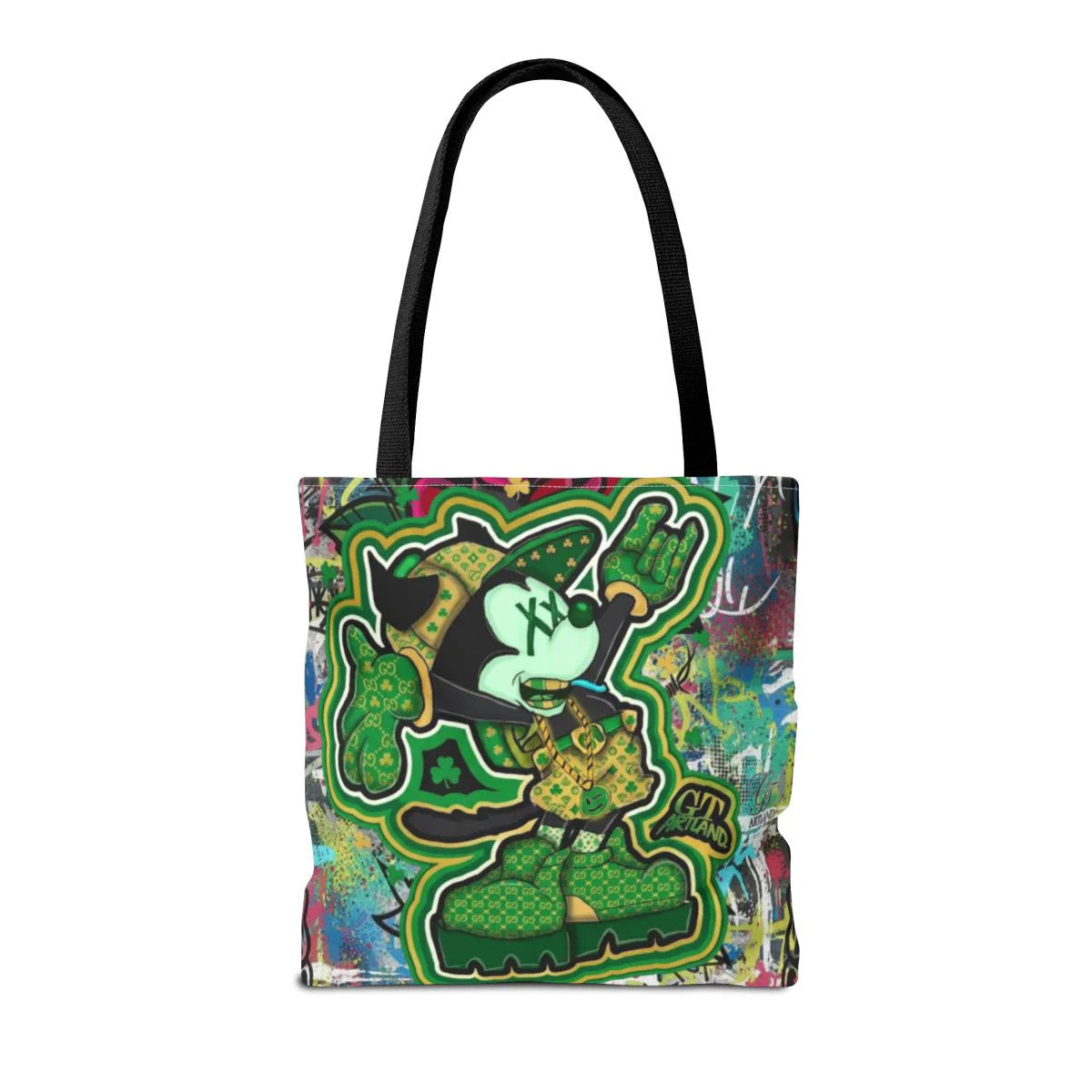 Designer Mouse Urban Legend Splash Tote Bag Designer | All-Over Print by GT