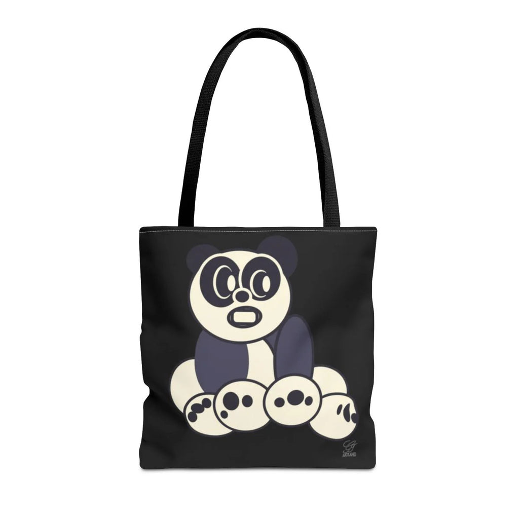 Urban Panda GT Blackout Designer Tote Bag Designer | All-Over Print by GT
