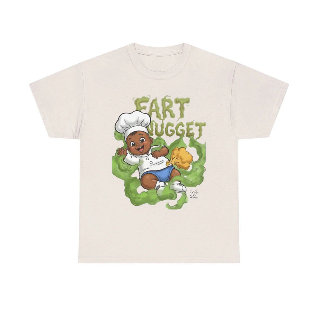 Fart Nugget Baby Unisex Heavy Cotton Tee by GT Artland