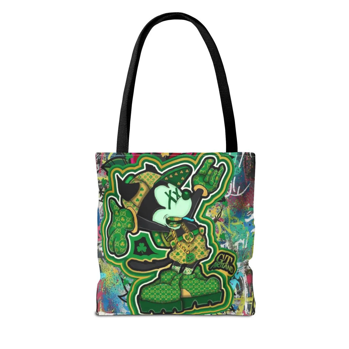 Designer Mouse Urban Legend Splash Tote Bag Designer | All-Over Print by GT