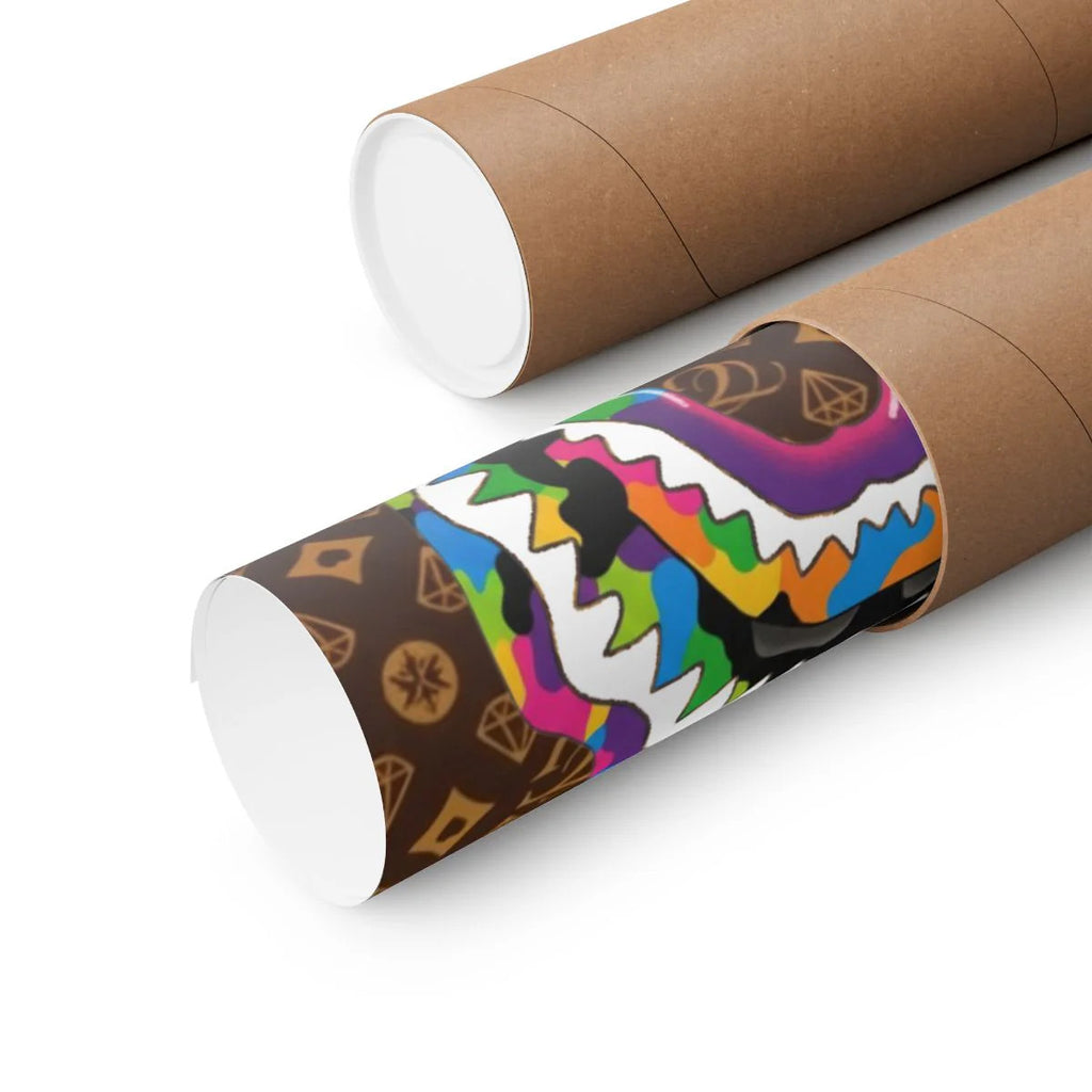 Gape Designer High Fashion Graffiti Designer Matte Vertical Posters by GT