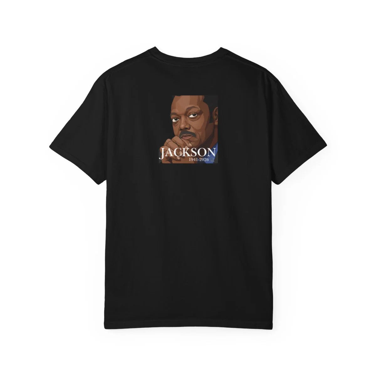 Jesse Jackson Memorial Unisex Garment-Dyed T-shirt by GT Artland