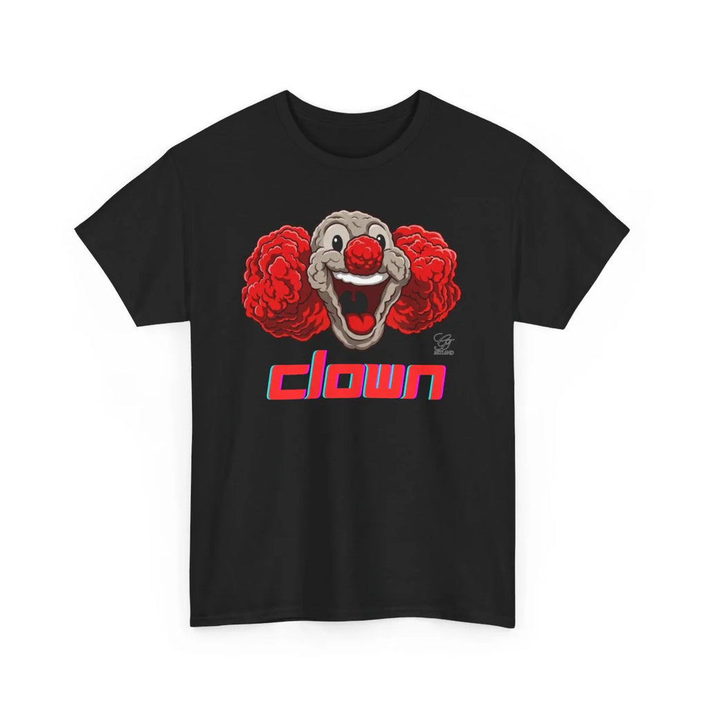 Clown Smoke Designer Style Unisex Heavy Cotton Tee by GT Artland
