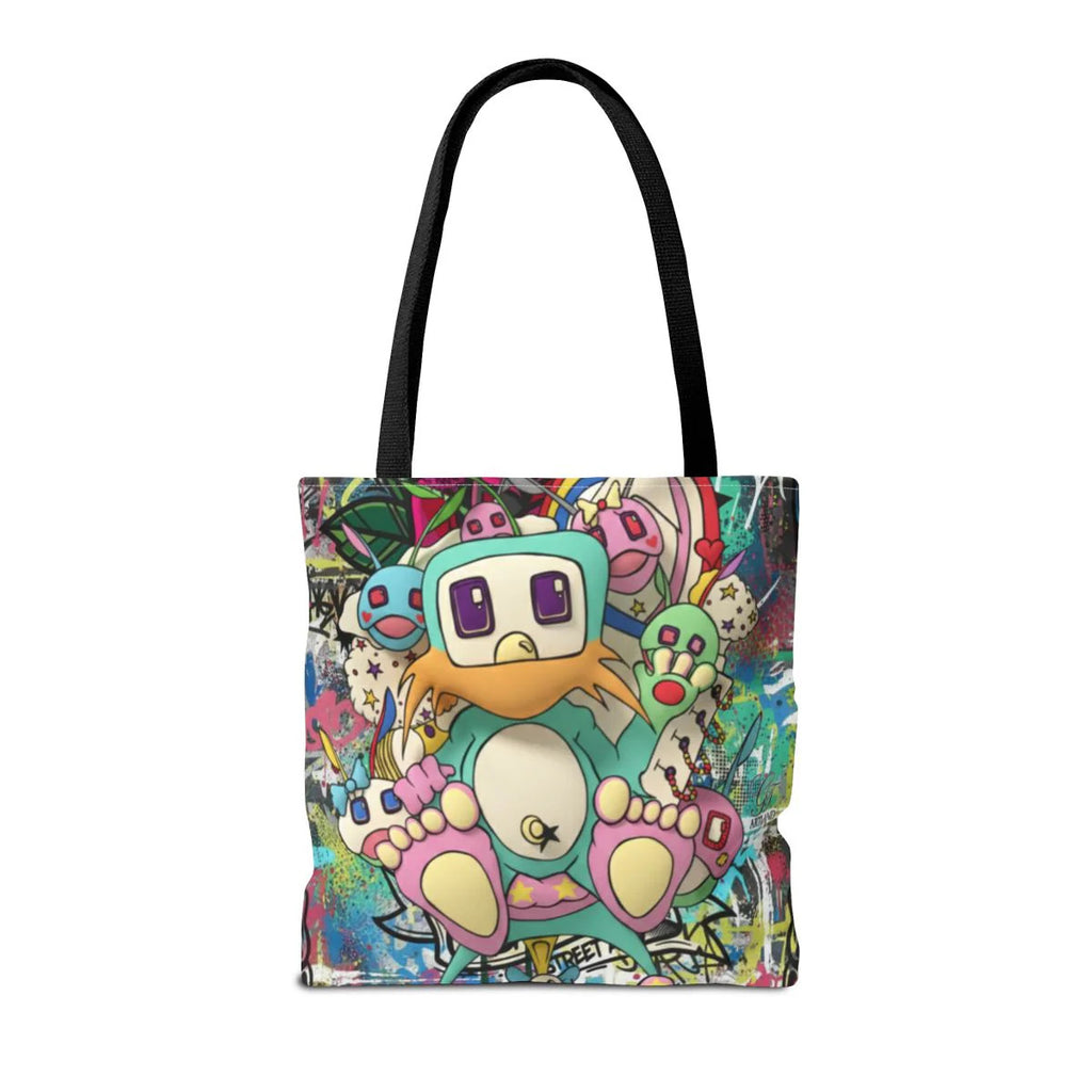 Poon Urban Designer Splash Tote Bag Designer | All-Over Print by GT Artland