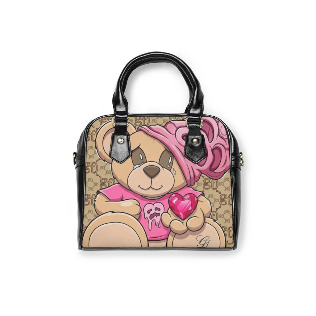 Pink Goon Designer Teddy Bear Bag Shoulder Handbag by GT Artland