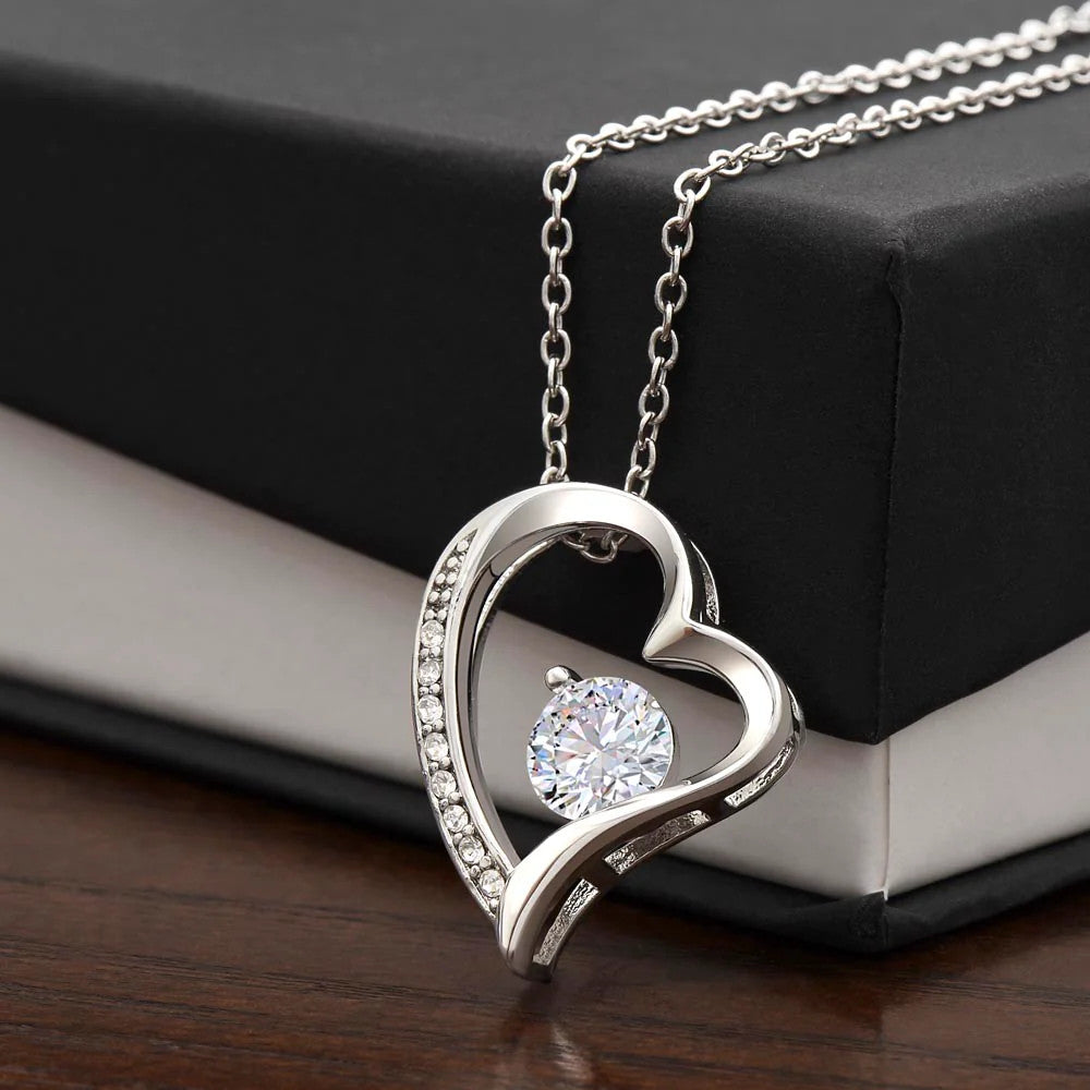 Forever I Love You Necklace Rhodium + Luxury Box by GT Artland