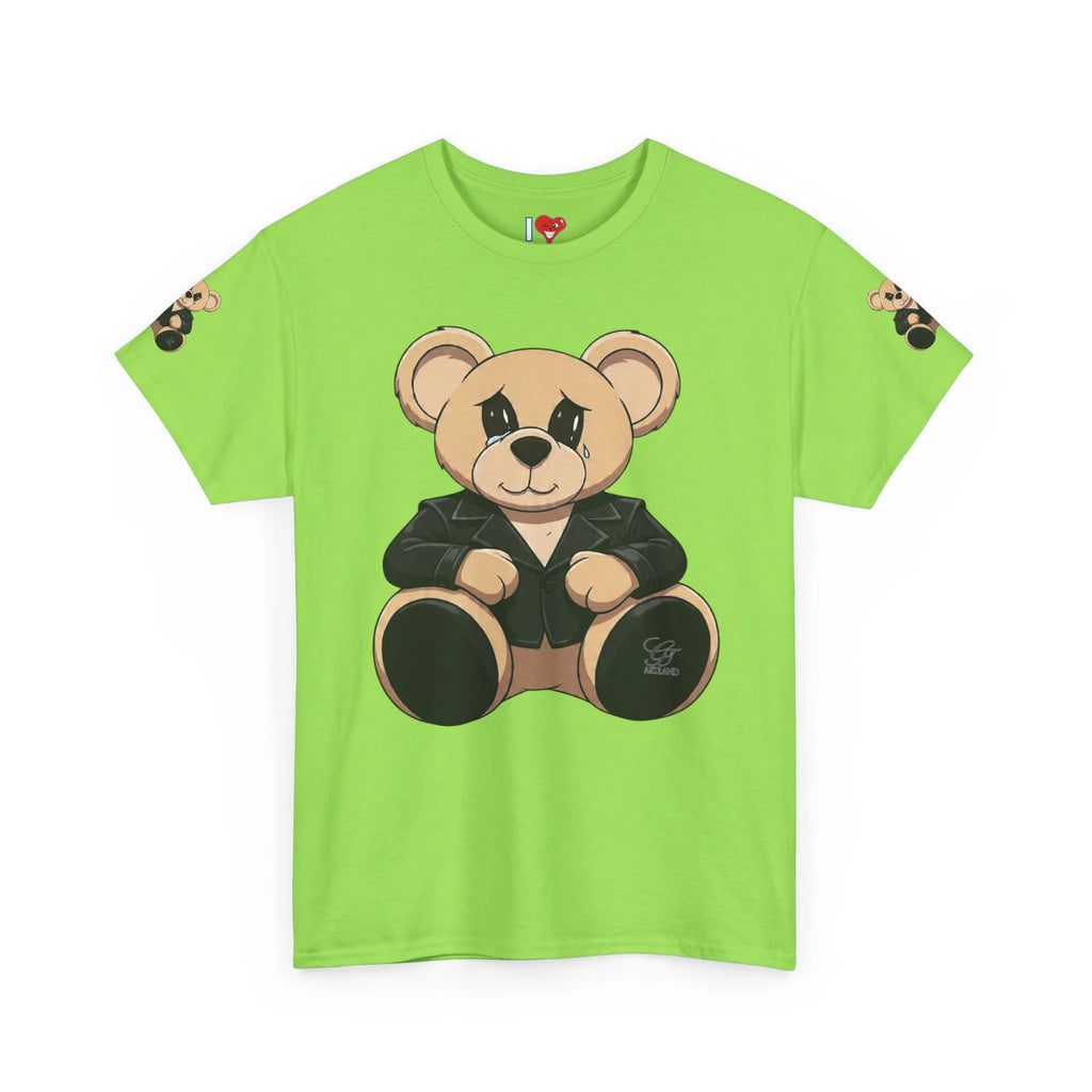 Teddy Bear With Jacket T-Shirt | Cute Bear Graphic Tee by GT Artland