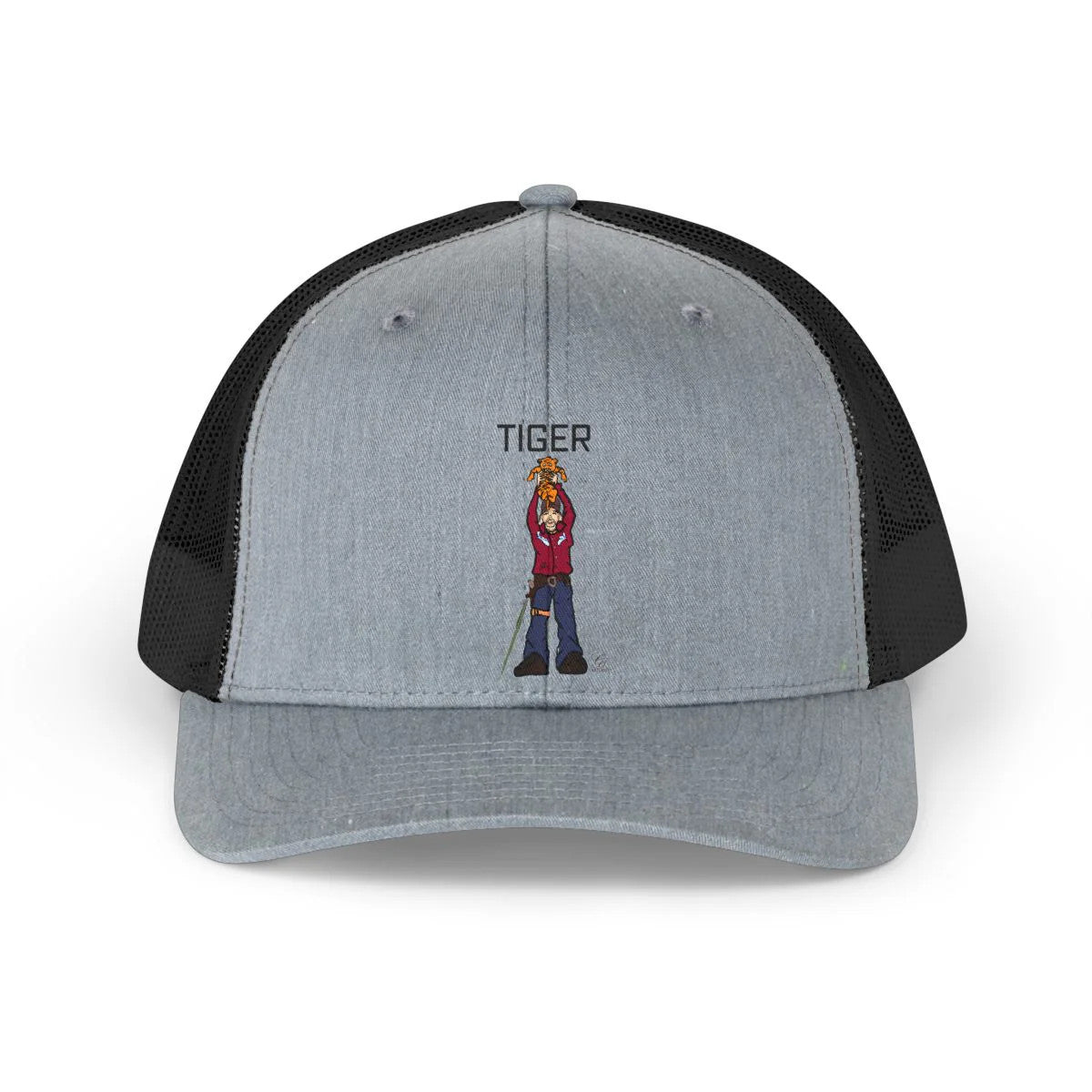 Tiger King Classic Edition Designer Trucker Retro Hat by GT Artland
