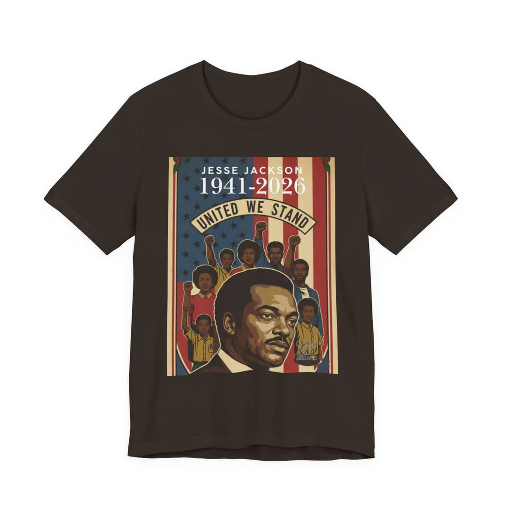 United We Stand" Historical Jesse Jackson Legacy Tribute 1941-2026 Unisex