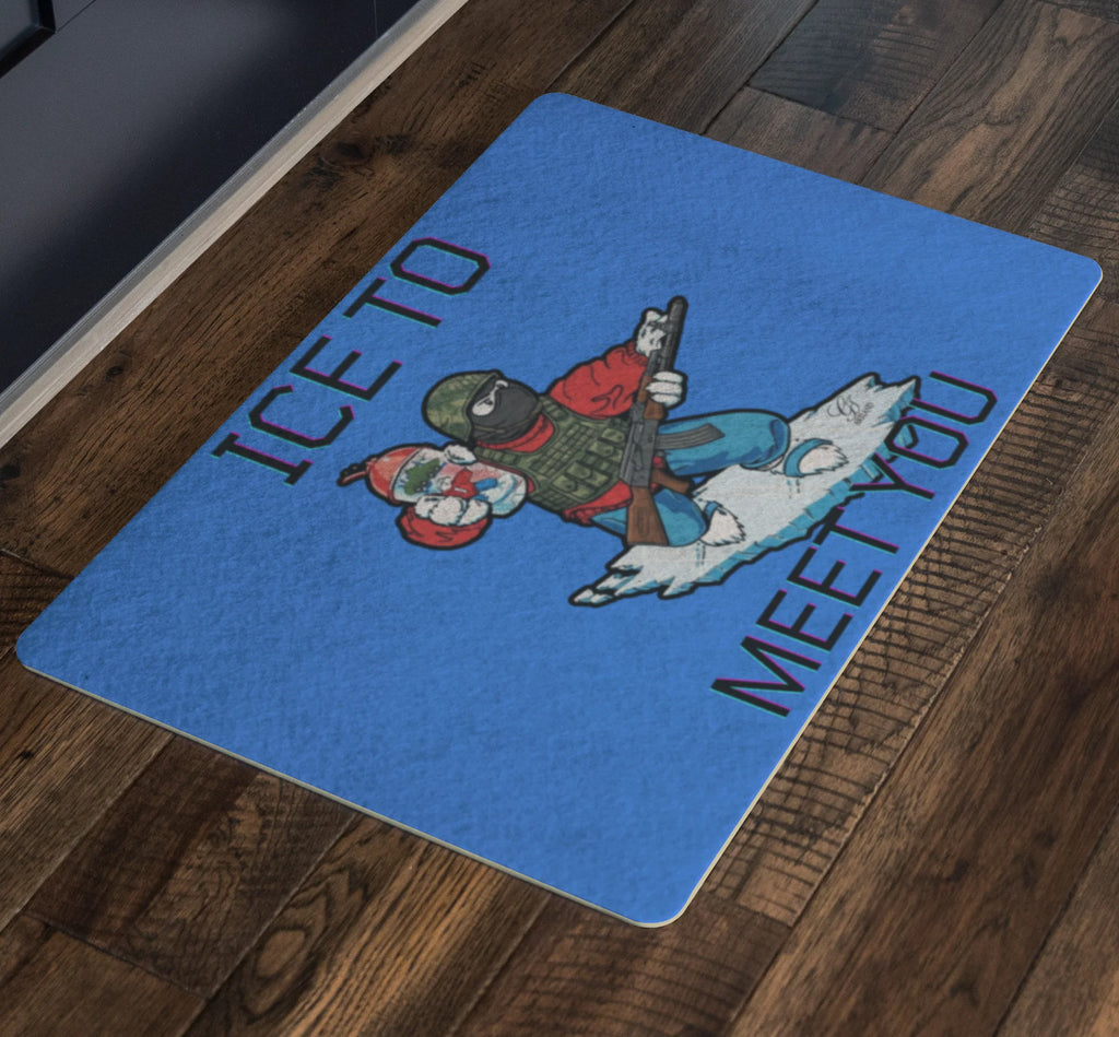ICE To Meet You Doormat by Gt Artland