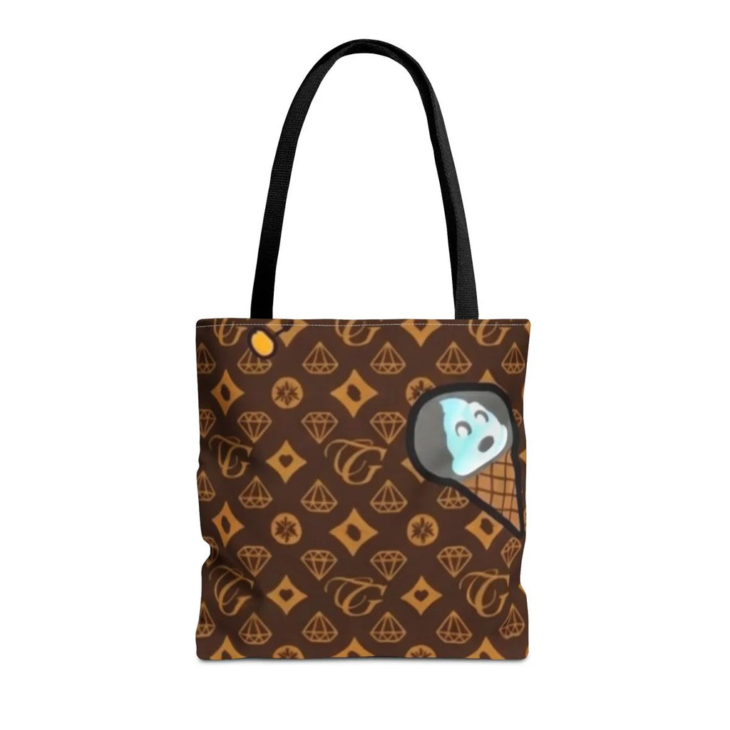 Designer Ice Cream Sandwich Luxury Tone Tote Bag by GT Artland