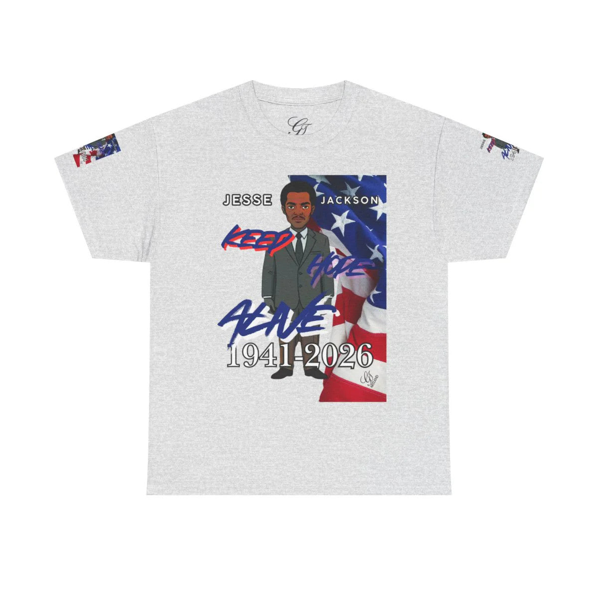 "KEEP HOPE ALIVE" Jesse Jackson Legendary USA Hero Tribute Designer Toon Deluxe