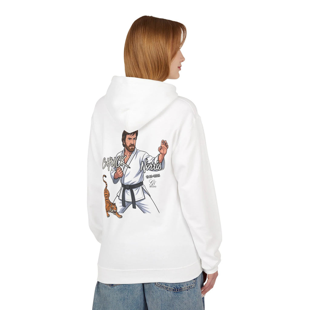 Chuck Norris Karate Hoodie | Martial Arts, Tiger Illustration by GT Artland
