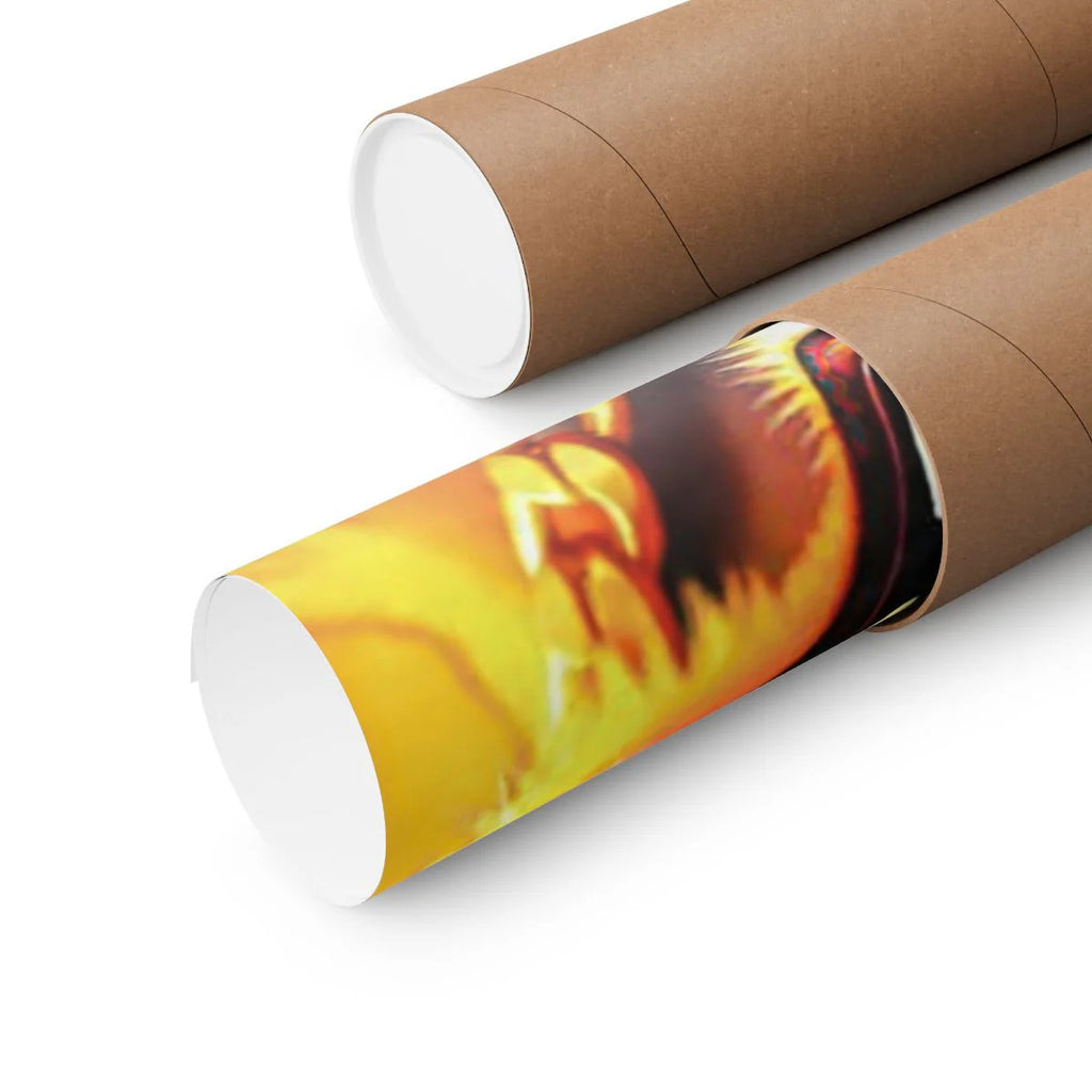 King Tiger GT Hungry Designer Edtion Lavish Matte Vertical Posters by GT Artland