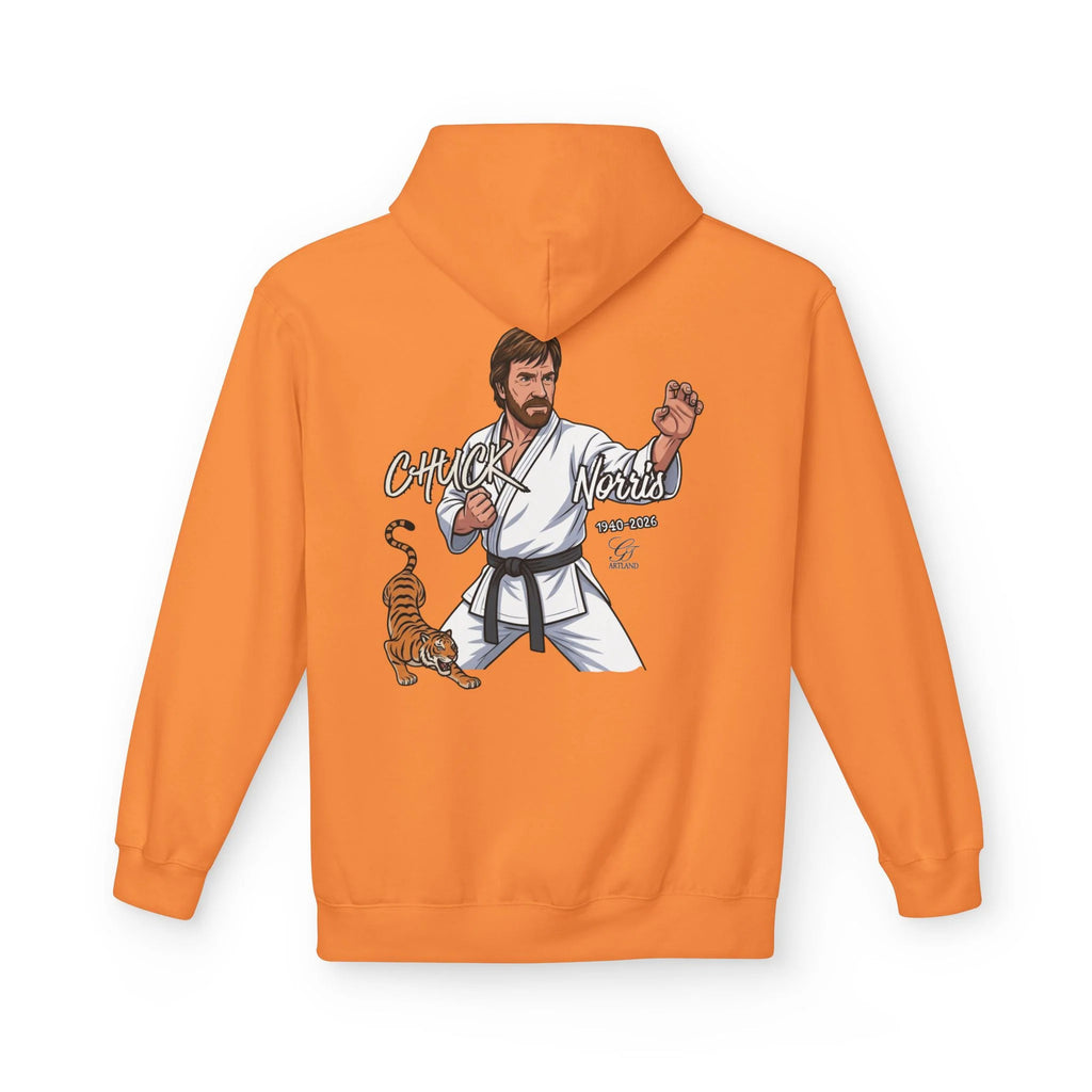 Chuck Norris Karate Hoodie | Martial Arts, Tiger Illustration by GT Artland