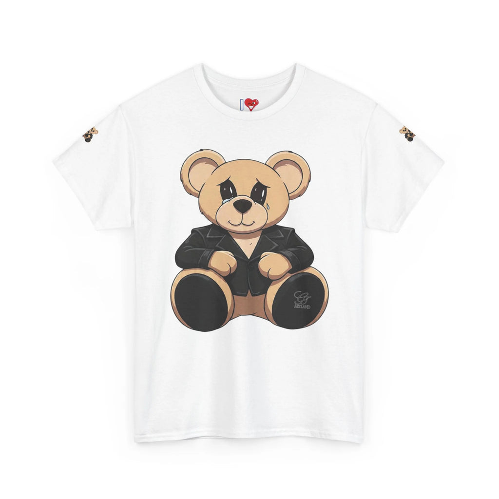 Teddy Bear Graphic Tee | Cute Cartoon Bear Illustration by GT Artland