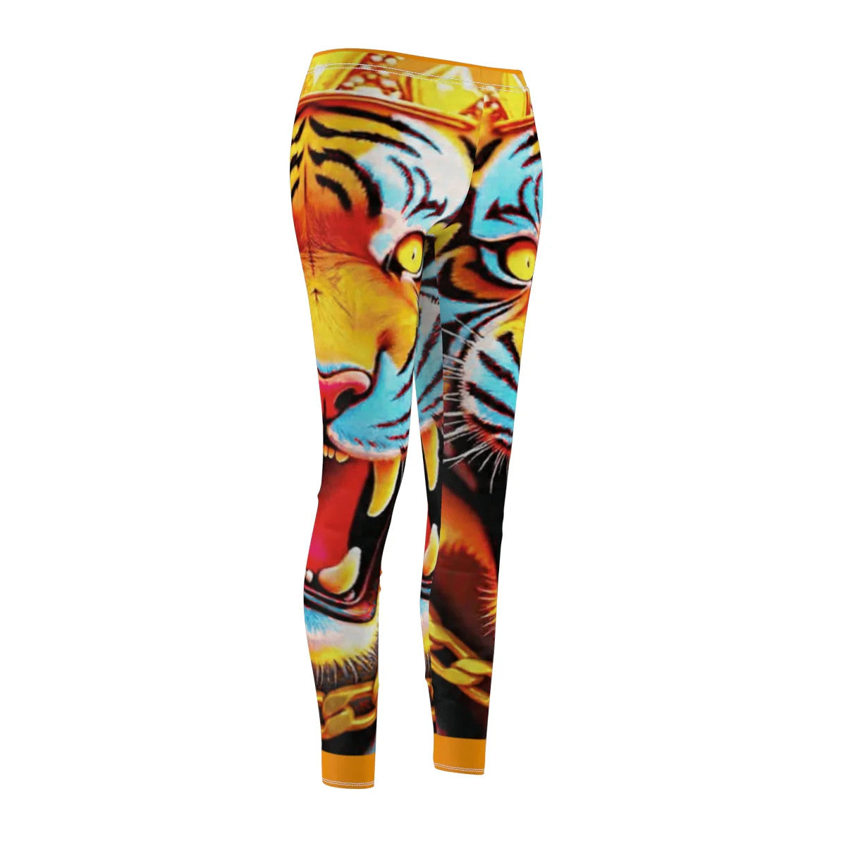 Tiger King GT High Fashion Designer Women's Cut & Sew Casual Leggings by GT