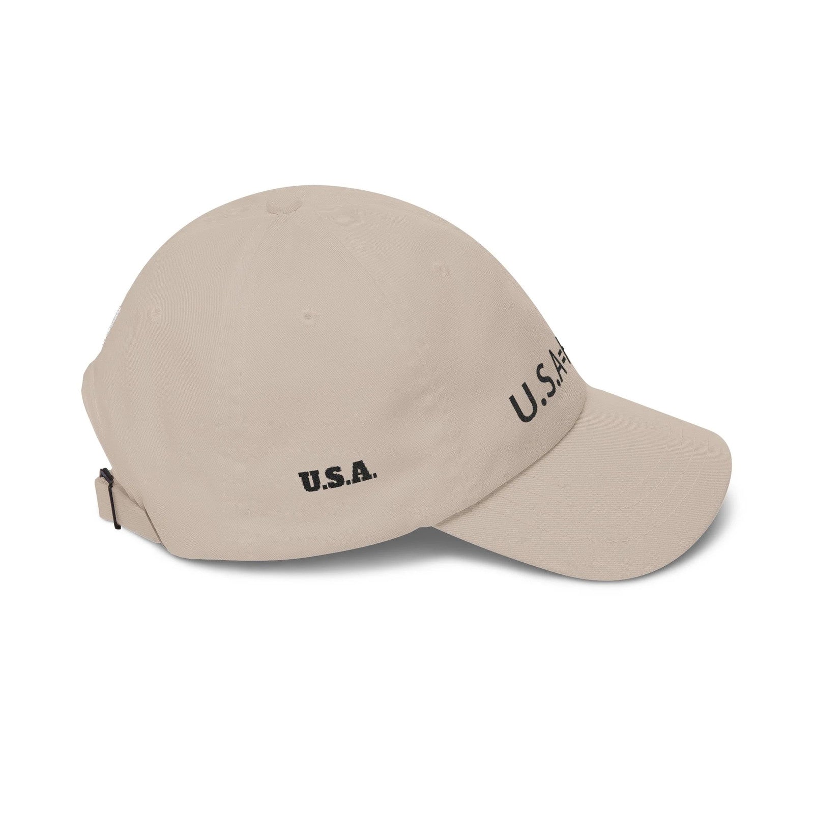 U.S.A=HOME Cap | Embroidered Unisex Hat, Patriotic Baseball Cap
