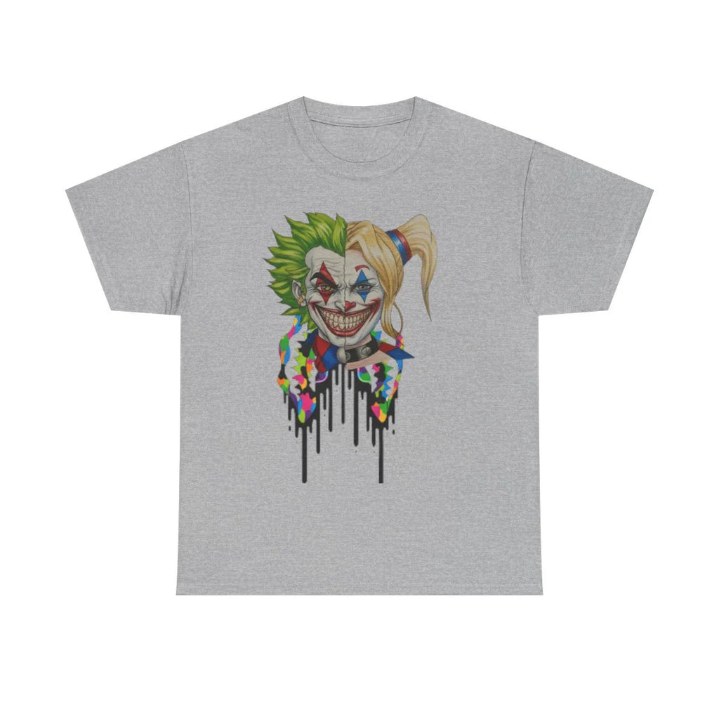 Joker n harley 2 face gape drip designer Unisex Heavy Cotton Tee BY GT ARTLAND