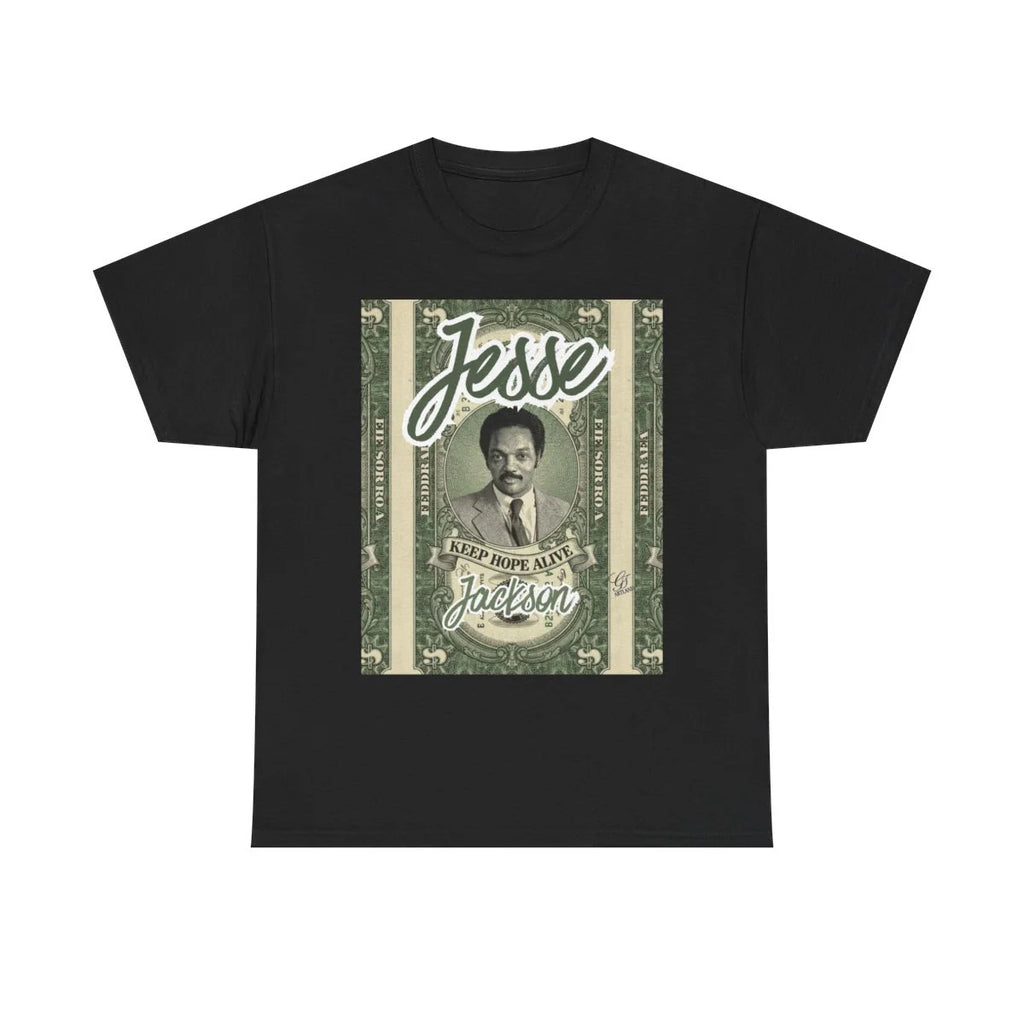 Jesse Jackson Dolla Billin Designer Gear Unisex Heavy Cotton Tee by GT Artland