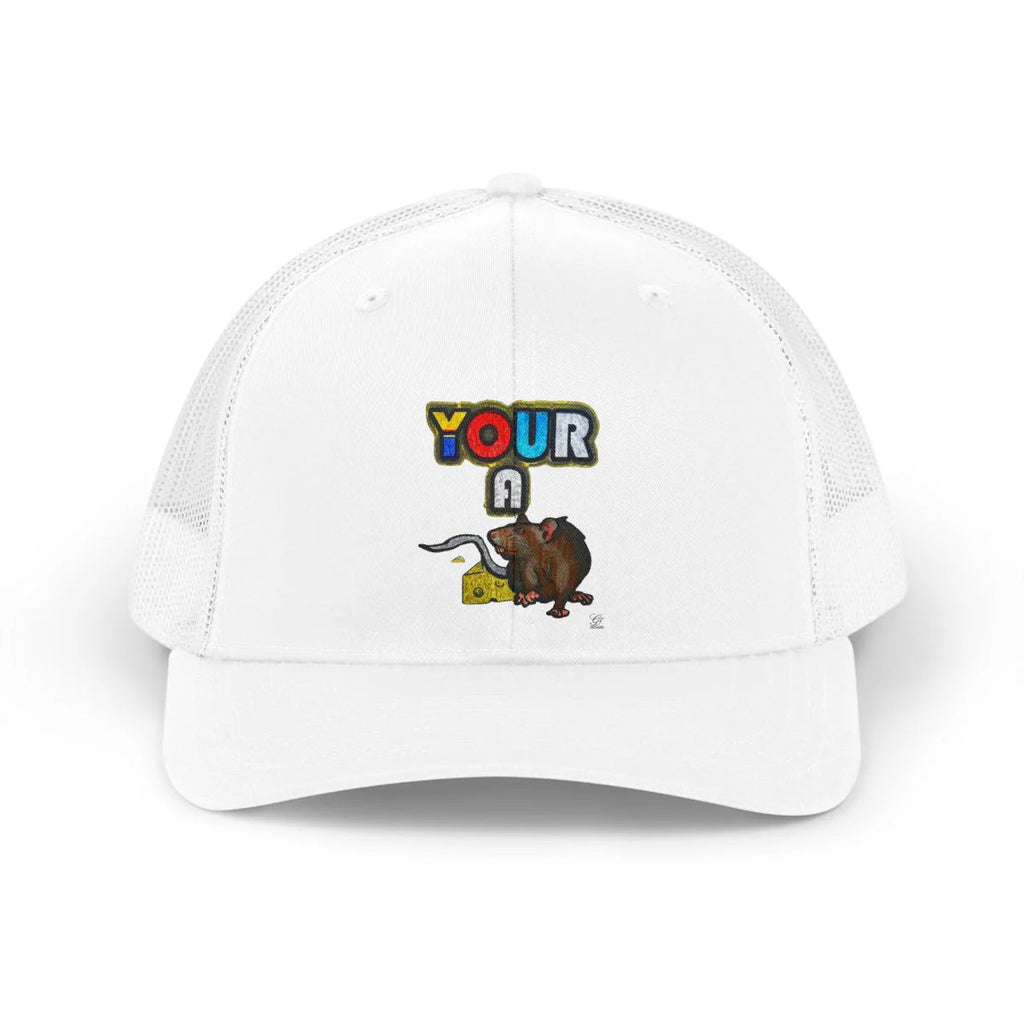 Your a Rat Classic Edition Designer Trucker Retro Hat by GT Artland