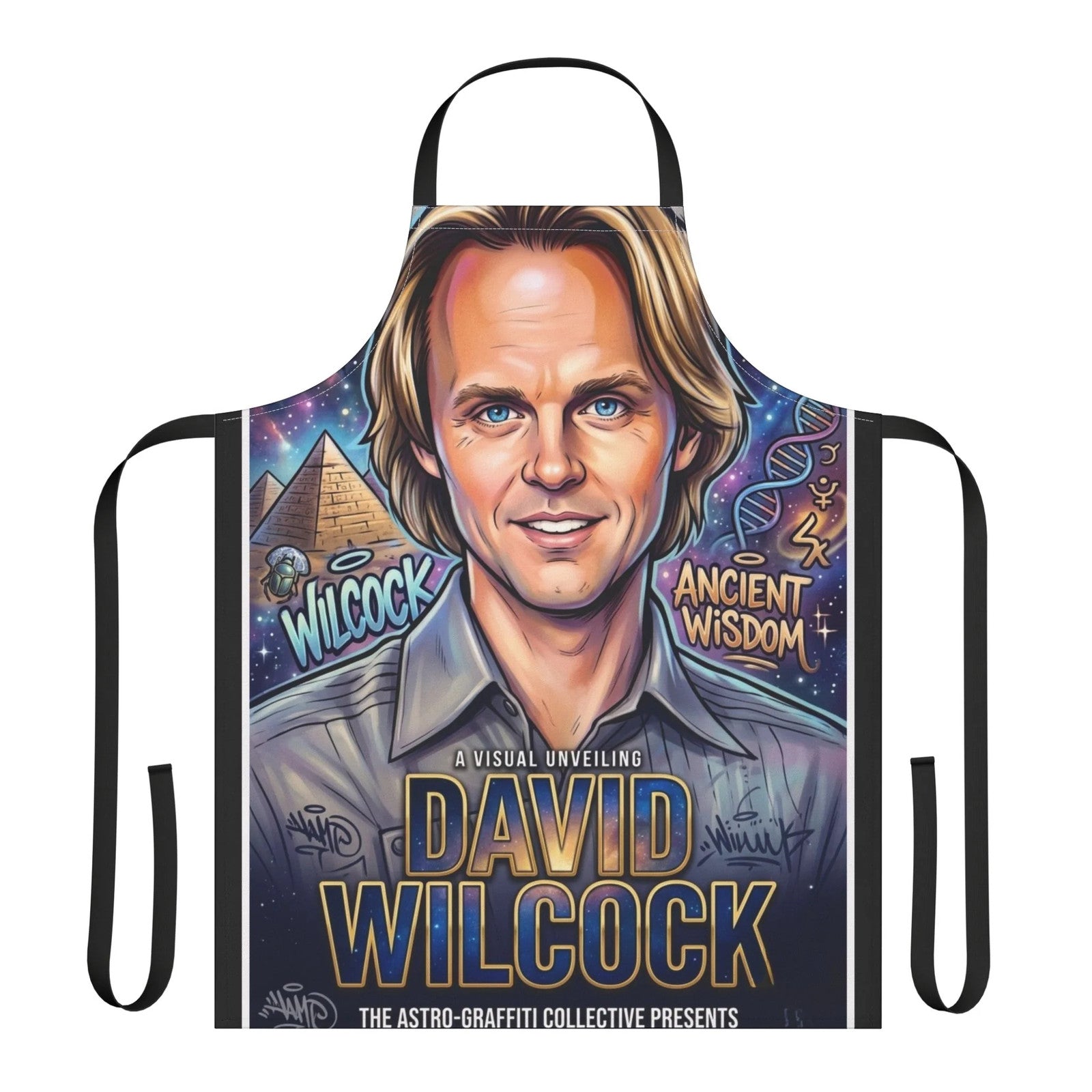 David Wilcock Portrait Apron | Ancient Wisdom Graphic by GT Artland