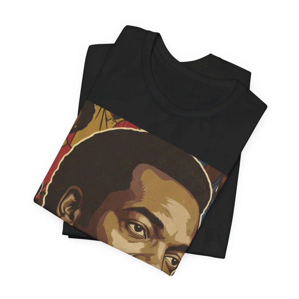 Jesse Jackson Legacy Tribute 1941-2026 Afro Style Unisex Jersey Short Sleeve